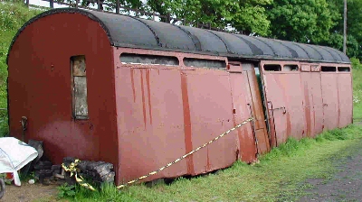 LNER 70668 6-w Thompson Non-gang. Pass. Brake (body: scrapped) built 1950