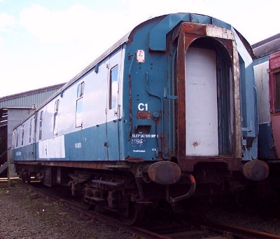 BR 2612 Sleeper Second (twin berth, pantry) (scrapped) built 1960