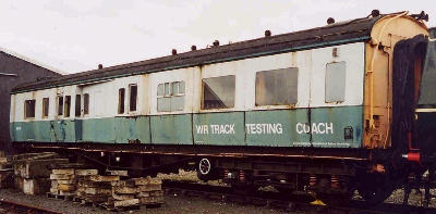 GWR 2360 Originally 'Toplight', now track testing coach built 1911