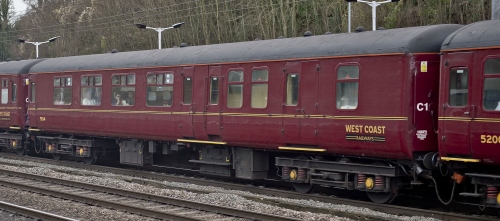 BR 9401 Mk 2 Brake Second Open - later BSO(T) built 1966