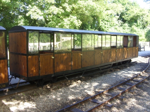 Lappa Valley Railway L4B Passenger carriage built 1973