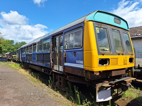 BR 55568 Class 142 BR Leyland 4-wheel 'Pacer' DMS built 1985