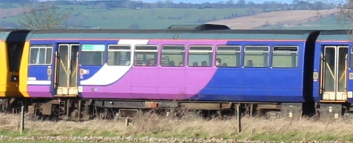 BR 55569 Class 142 BR Leyland 4-wheel 'Pacer' DMS built 1985