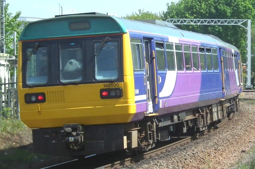BR 55561 Class 142 BR Leyland 4-wheel 'Pacer' DMS built 1985