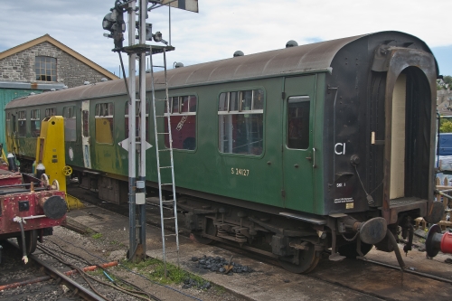 BR 24127 Mk 1 Corridor Second (now accessibility vehicle) built 1951