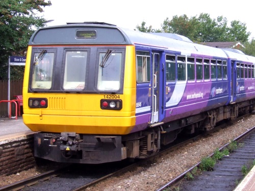 BR 55545 Class 142 BR Leyland 4-wheel 'Pacer' DMS built 1985
