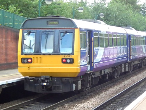 BR 55737 Class 142 BR Leyland 4-wheel 'Pacer' DMS built 1987