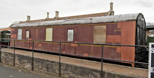 BR 94502 Four-wheel CCT (Covered Carriage Truck) built 1960