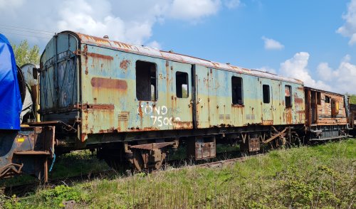 BR 94518 Four-wheel CCT (Covered Carriage Truck) built 1960