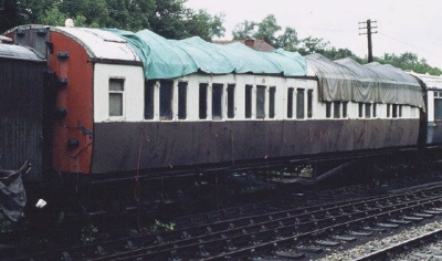 GWR 6045 Collett bow-ended Corridor Composite built 1928