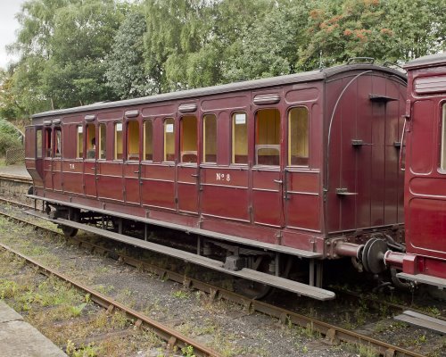 MSLR 888 4 wheel 4 compartment Brake Third (body only) built 1885
