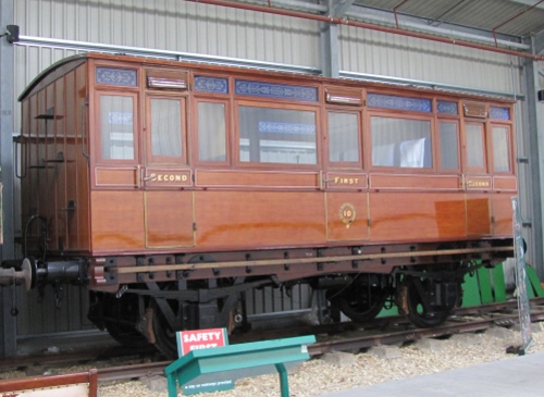 IoWR 10 Four-wheel 3 compartment Composite (body only) built 1864