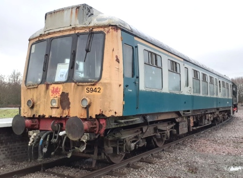 Nigel Benning 23/12/2020: on arrival at Dean Forest Railway