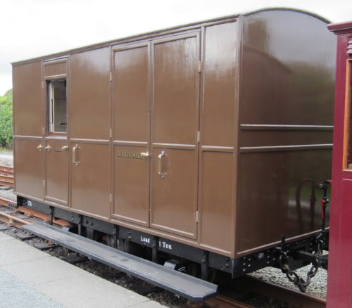 GWR 136 4-wheeled full Brake narrow gauge coach built 1938