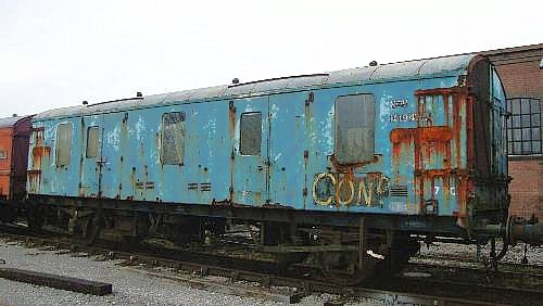 BR 94710 Four-wheel CCT (underframe only) built 1960