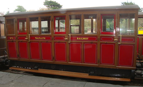 Talyllyn 2 3-compartment Four wheel Third built 1866