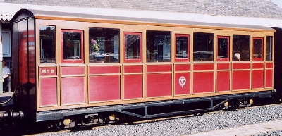 Talyllyn 9 Five-Compartment Third built 1968
