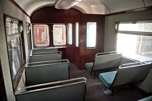 Steve West 01/07/2018: interior view of driving end