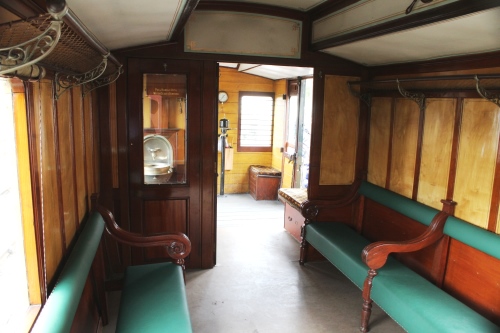 Paul Abell 13/04/2019: interior view of saloon