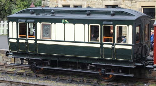 Highland Railway 58A Duke of Sutherland's Four-w Saloon built 1909