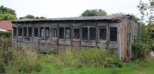 GER 1232 Four-wheel 5 compartment Third (body only) built 1891