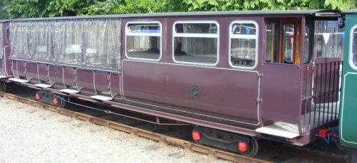 Semi-Open bogie carriage 