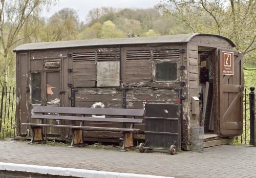 GWR 542 Four-wheel Horse Box (body only) built 1888