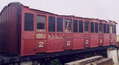 GER 1367 Six-wheel 5 Compt Second (body only: scrapped) built 1892