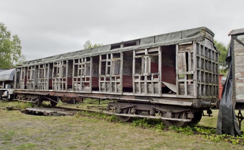NER 1149 7 Compt Clerestory Luggage Composite (later Third) built 1900