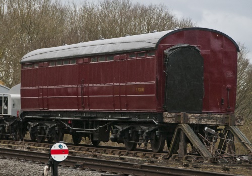 LNER 6777 Gresley Gangwayed Passenger Brake (later POT) built 1931
